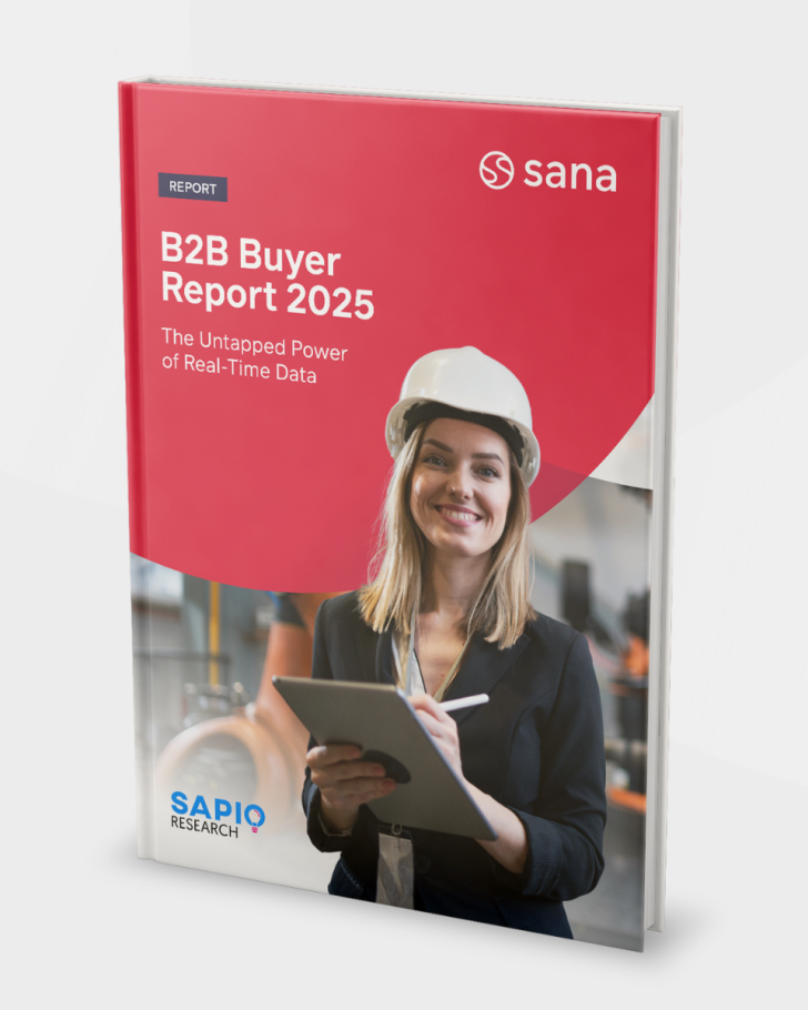 The 2025 B2B Buyer Report – Thumbnail – Sana Commerce
