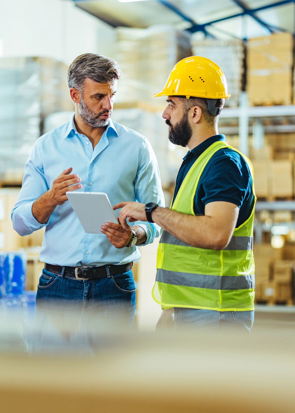 Incorporating IT systems into warehouse management