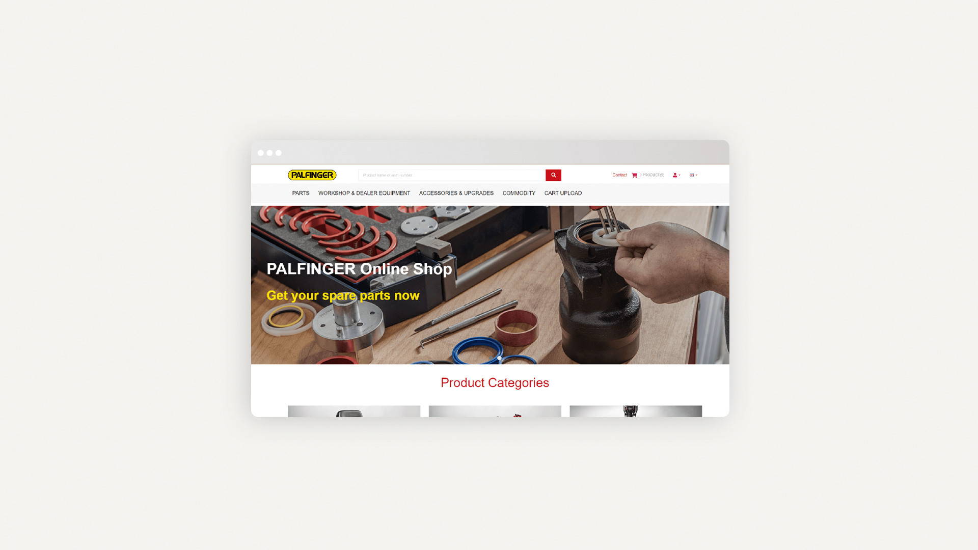 Palfinger Online Shop