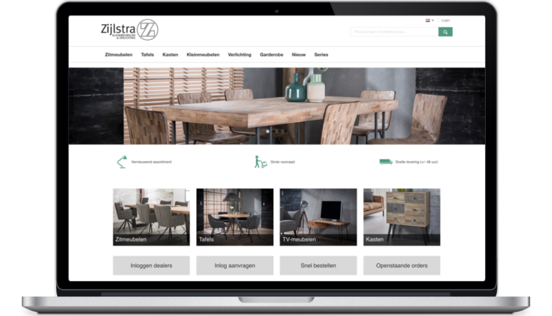 B2B Onlineshop best practice Beispiel