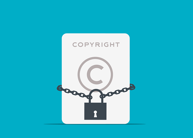 copyright lock banner