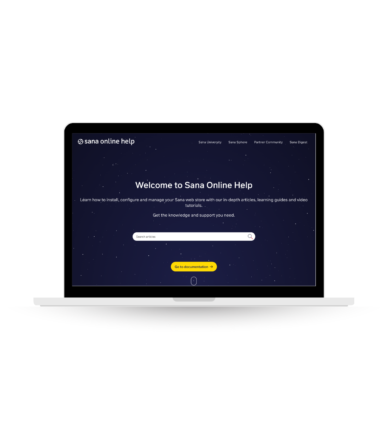 welcome to sana online help