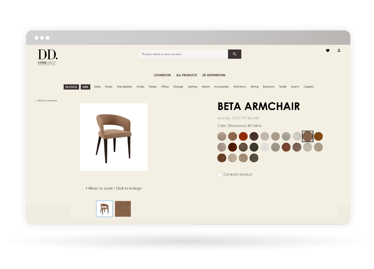 dome deco cosmopolitan living e-commerce product specifications