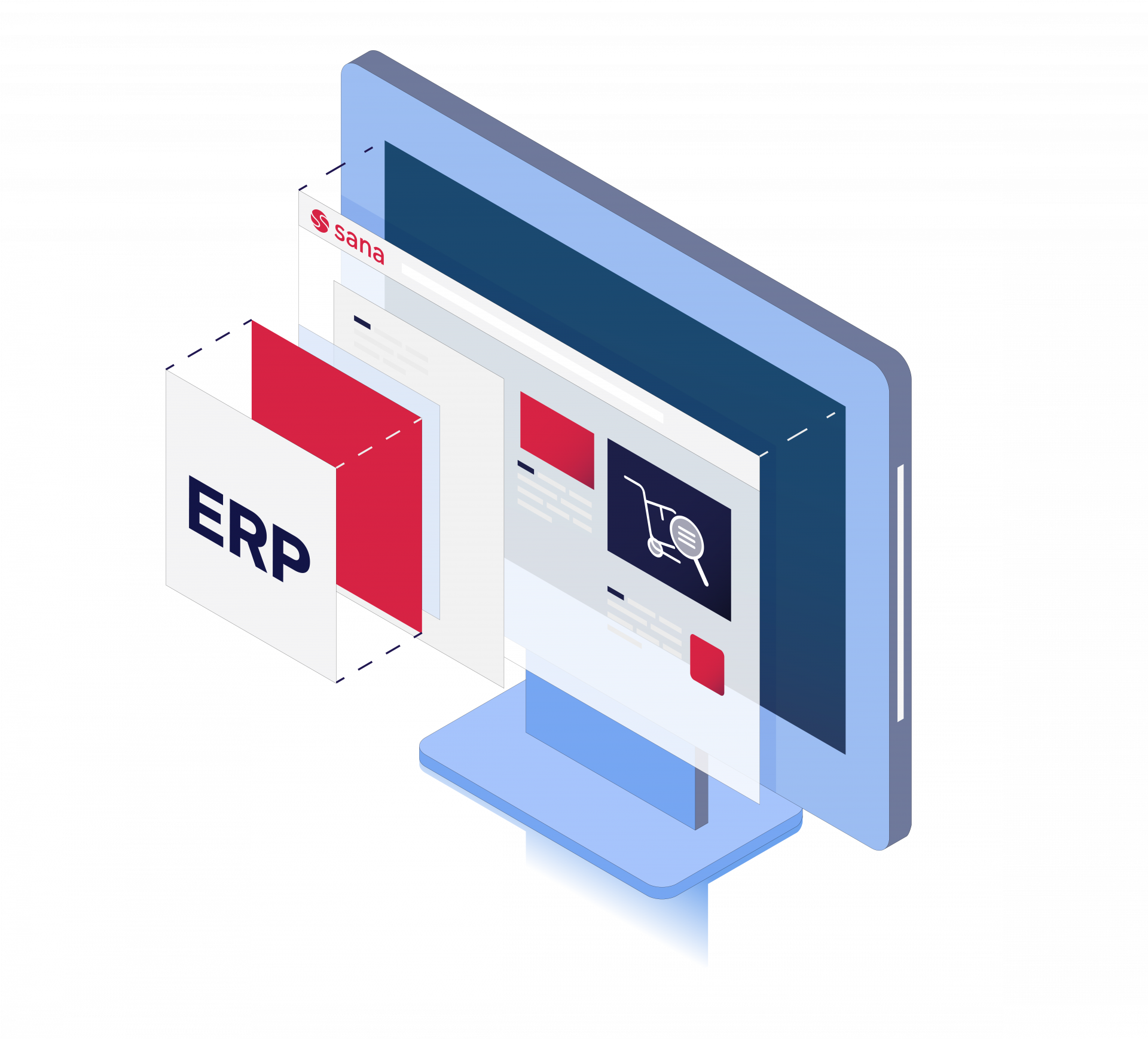 Sana Commerce – use on light backgrounds