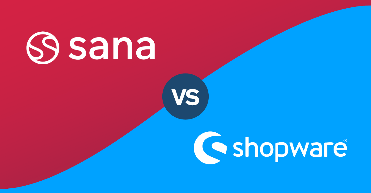Sana Commerce vs Shopware Social Image