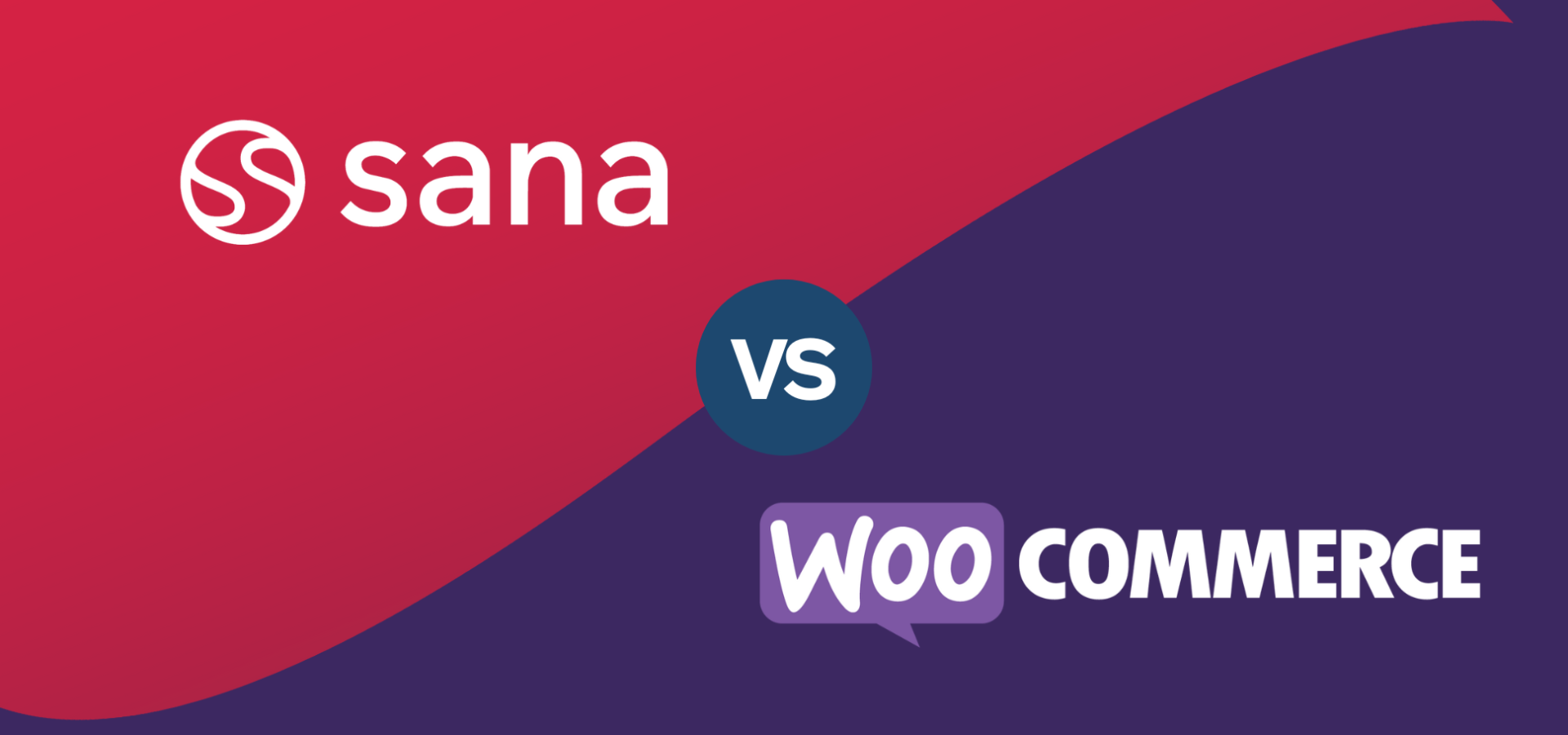 Sana Commerce vs WooCommerce Comparison Article Header Image