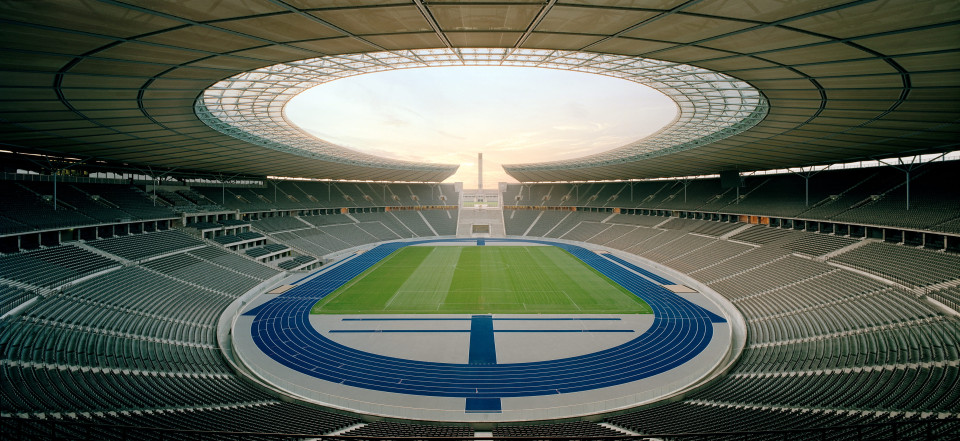 Inside Field of the Olympic Stadium Berlin