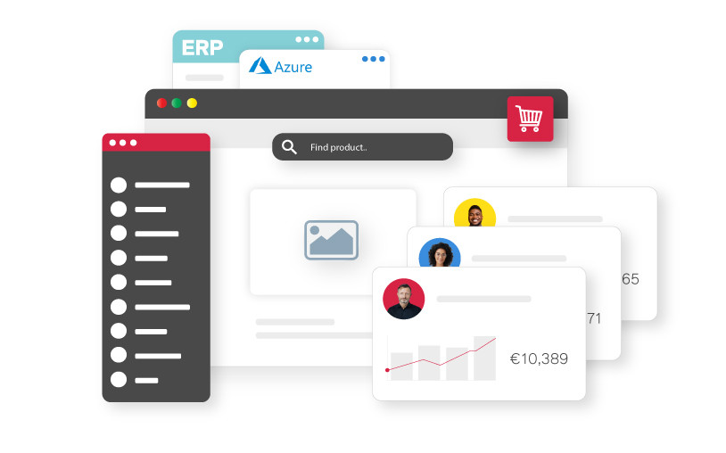 B2B pharma enterprise - Sana Commerce case study - Solution image horizontal positioning
