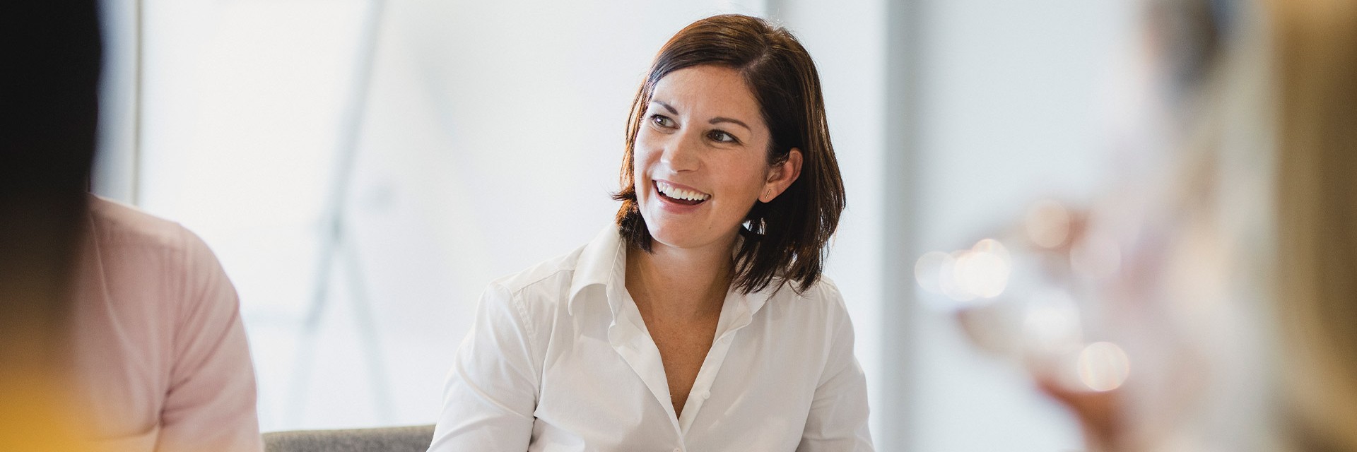 Woman in meetingroom