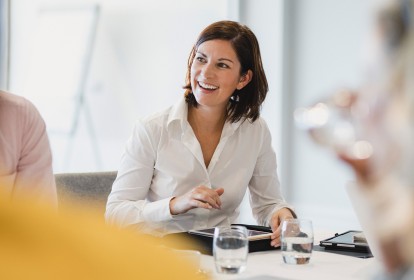 Woman in meetingroom