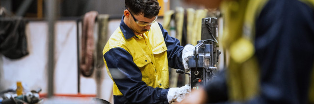 machinery manufacturing banner