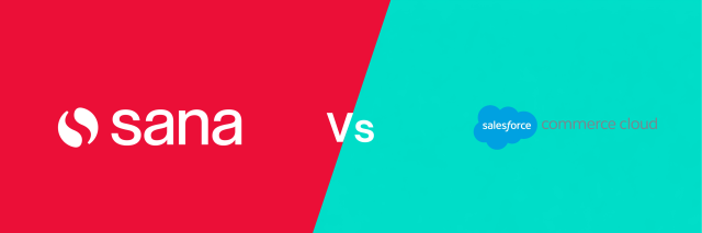 Sana vs Salesforce Commerce Cloud