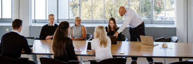 large team discussing if integrated ecommerce is secure