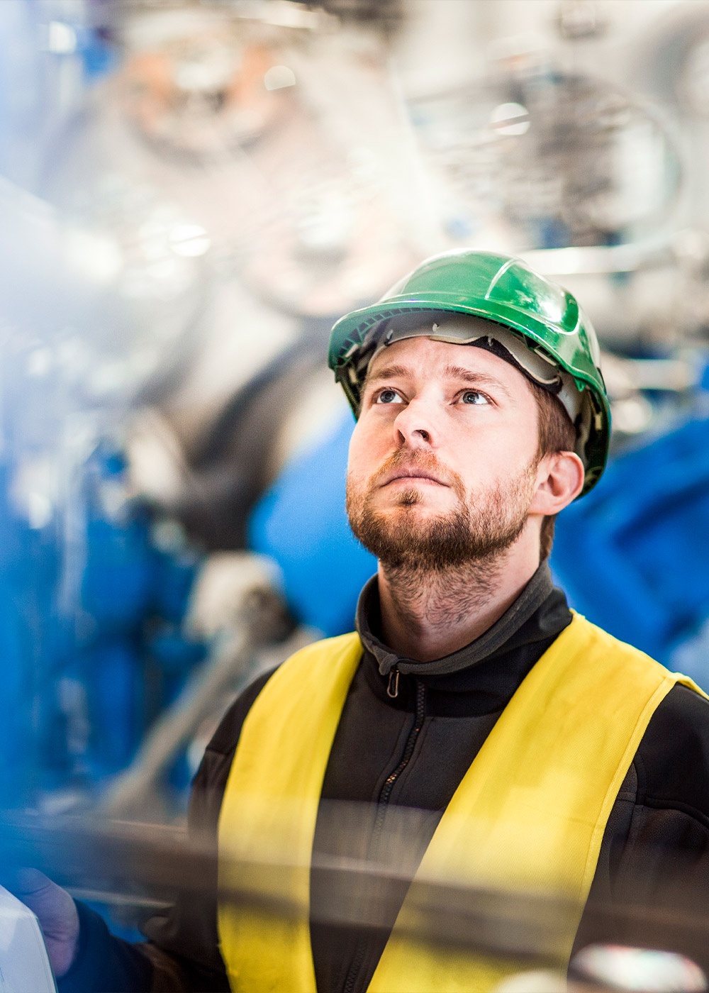 Manufacturing worker at factory