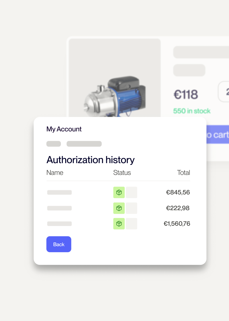 Self-service portal