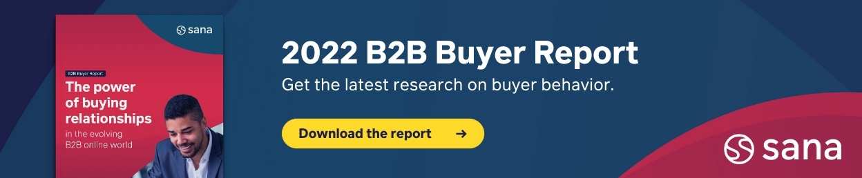2022 B2B Buyer Report Navigation Image