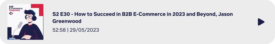 B2B Ecommerce Integrated Podcat S2E30