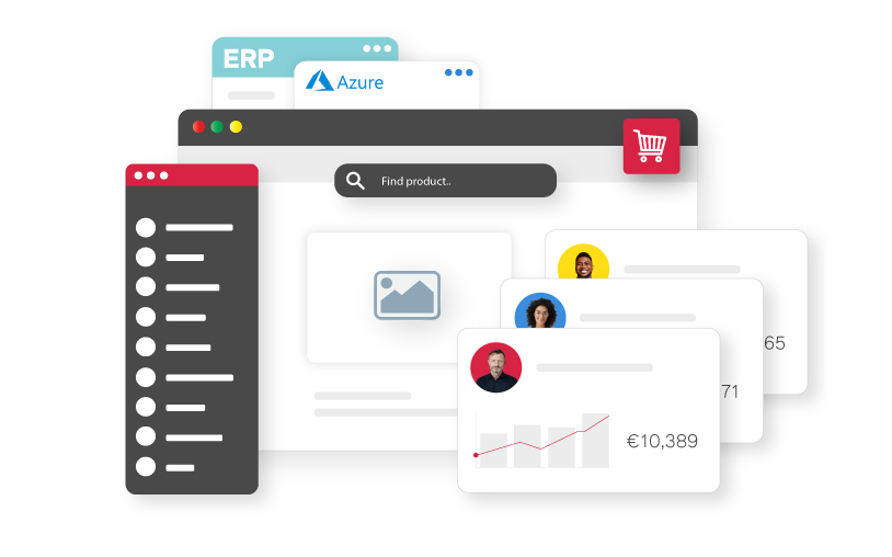 B2B pharma enterprise - Sana Commerce case study - Solution image horizontal positioning