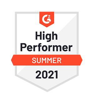 G2 High Performer Summer 2021