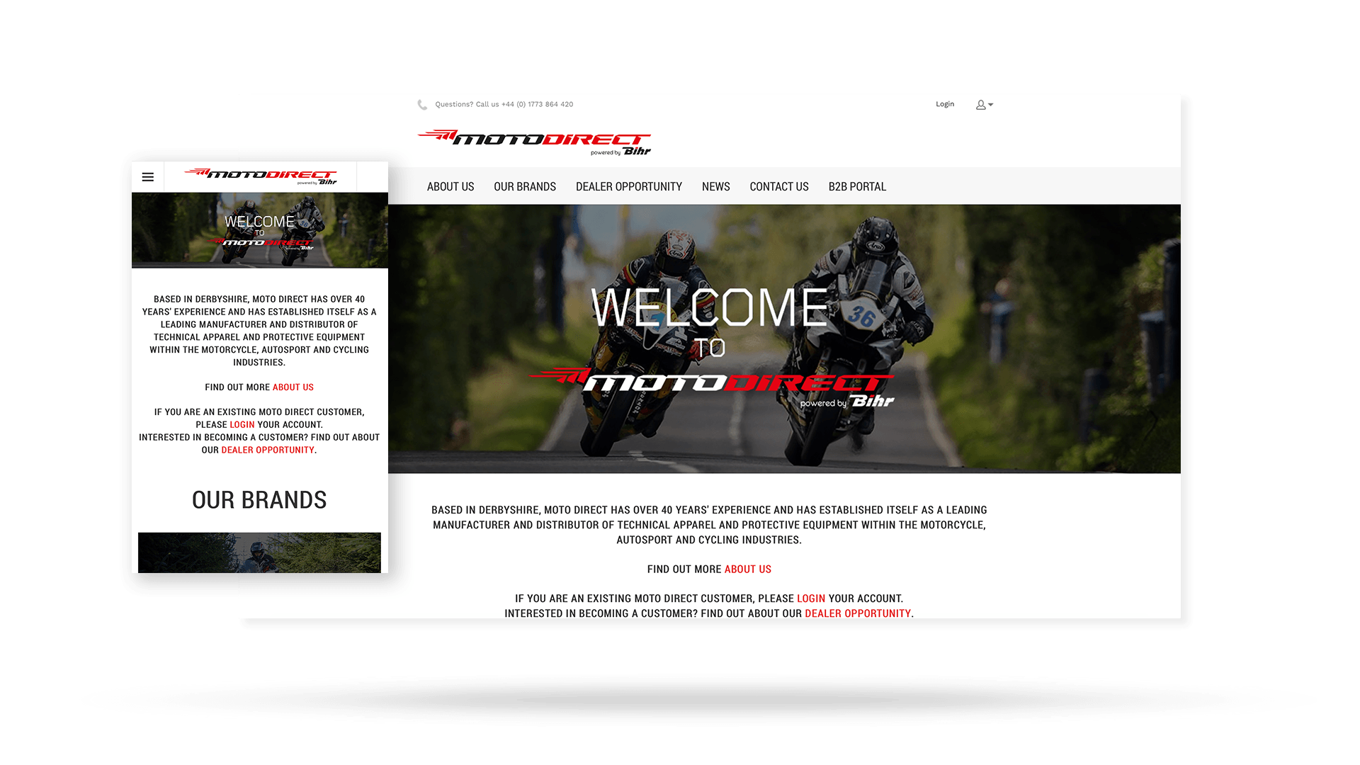 Moto Direct Web