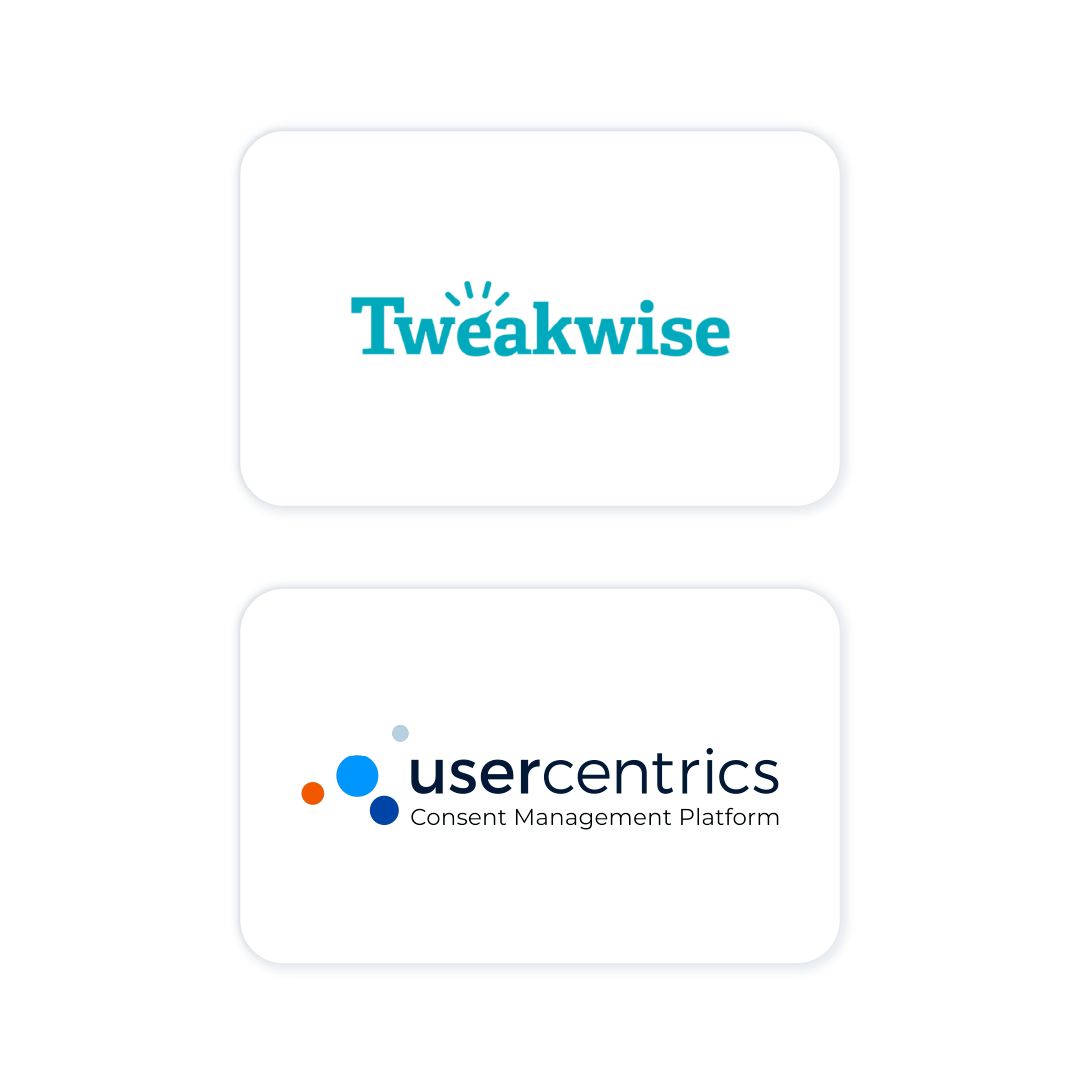 tweakwise and usercentrics logos