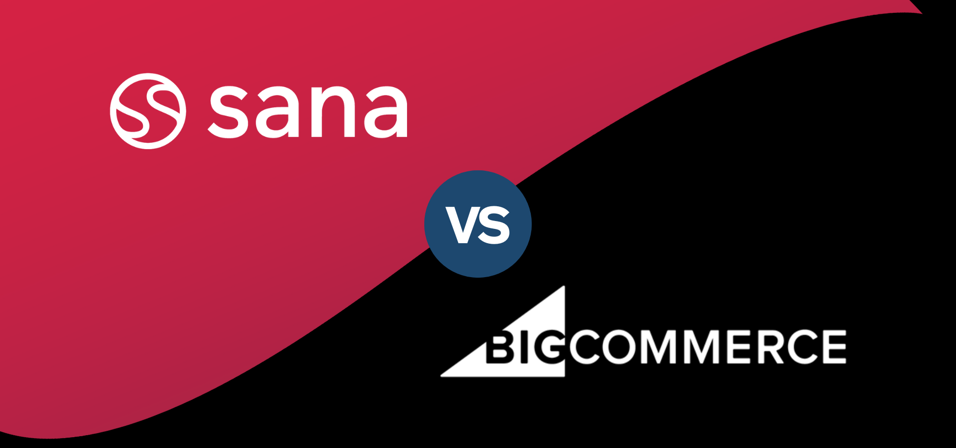 Sana Commerce vs BigCommerce Comparison Article Header Image