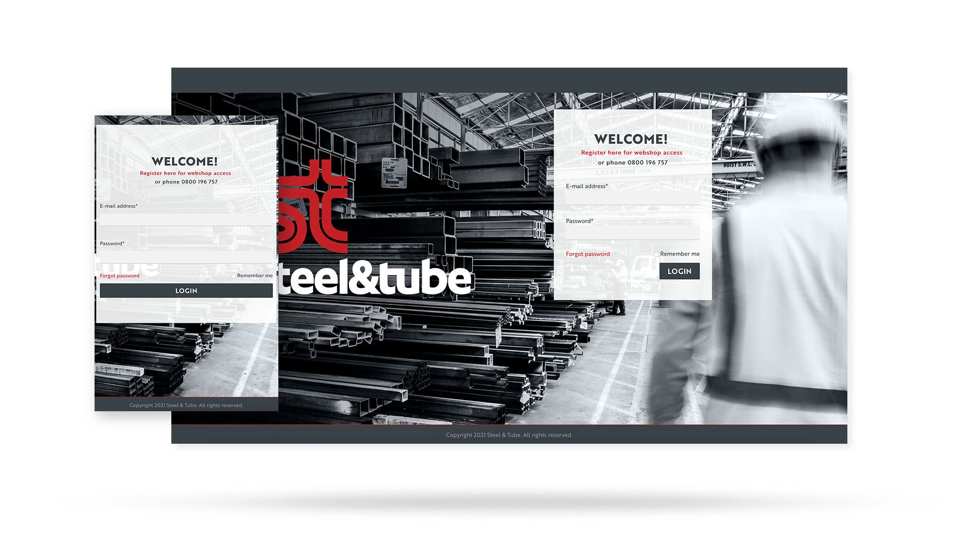 Steel & Tube's new Sana Commerce web store