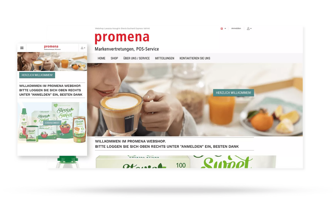 Promena Webshop